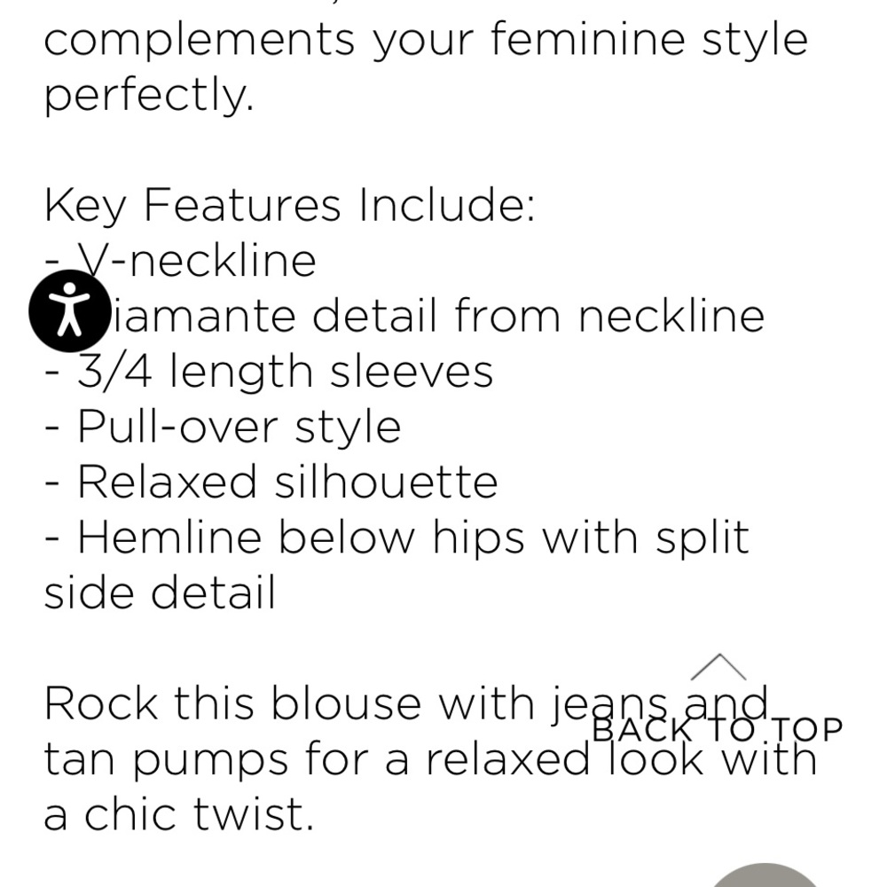 Avenue plus size top - Picture 2 of 5